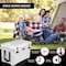 Serenelife Portable Cooler Box - Holds Up to 63 Cans, Keeps Ice Up to 5 Days, Heavy-Duty 50-Quart (White) SLCB50 - alternate 4